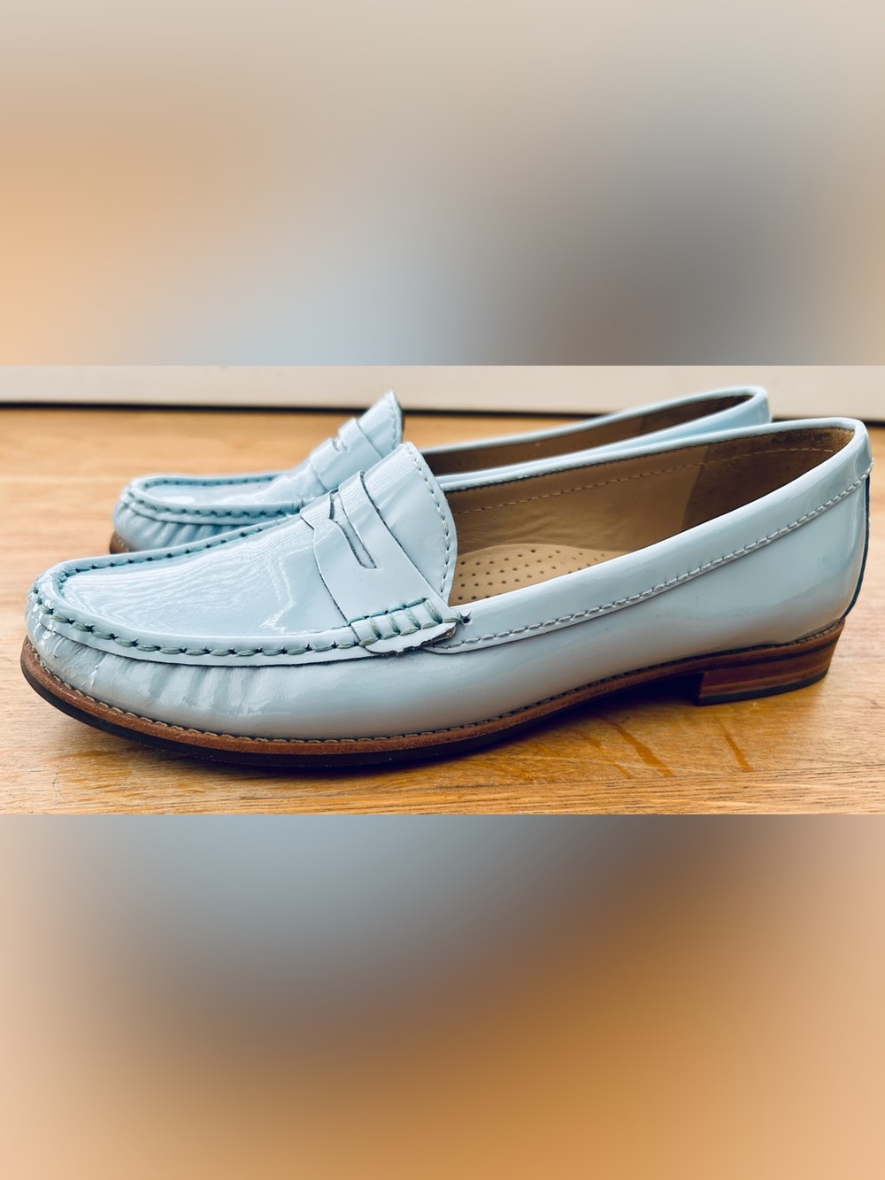 Browns “Finch” Penny Loafer in Patent Leather. 
Made in Brazil.